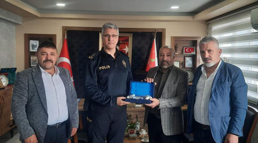 GEMLİK İLÇE EMNİYET MÜDÜRÜ ZİYARETİ