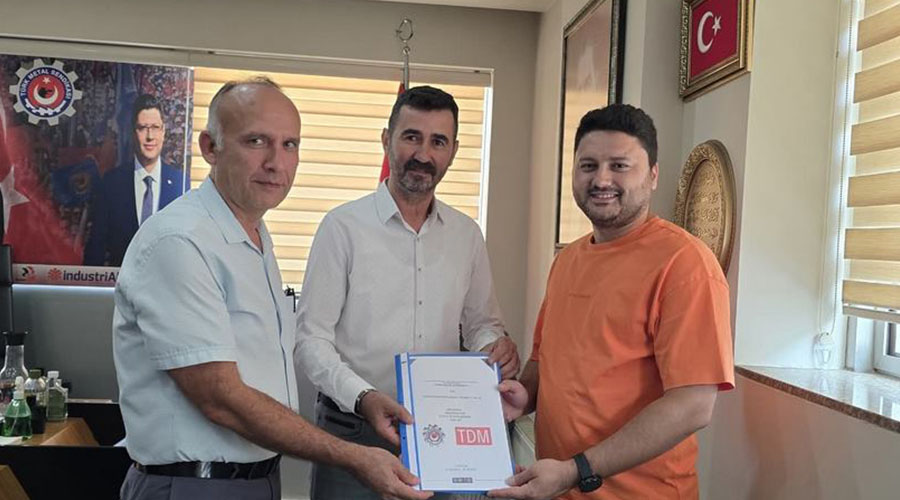 TDM OTOMOTİV SÖZLEŞME TASLAĞINI TESLİM ETTİK
