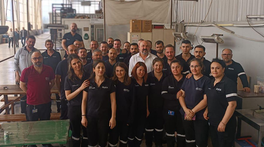 BELKA KAUÇUK İŞYERİ ZİYARETİ