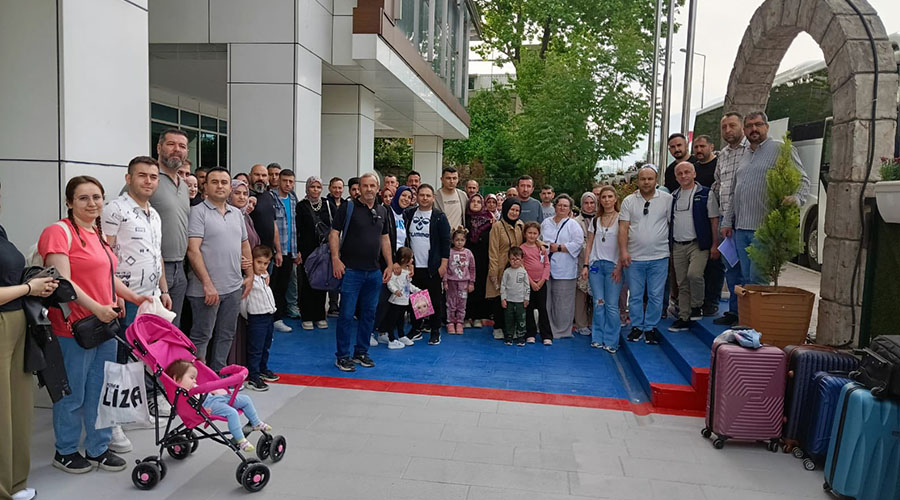 ÜYELERİMİZİ YOLCU ETTİK