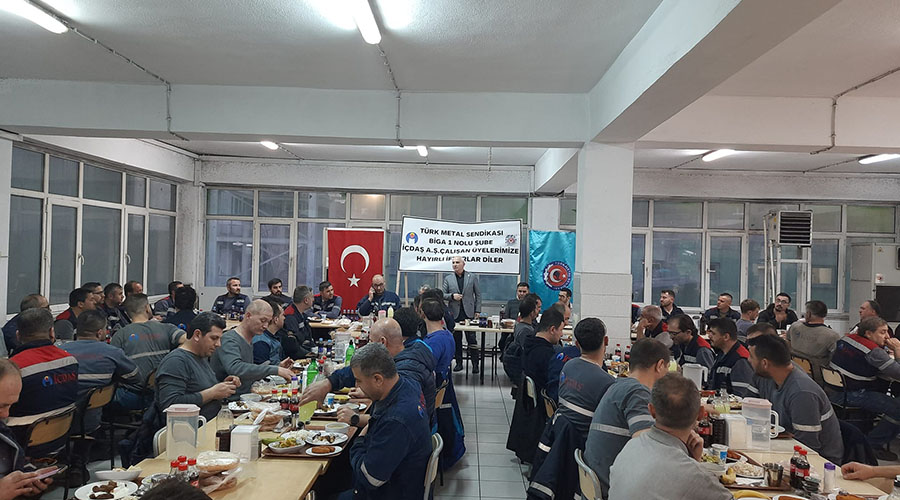 İŞYERİMİZ İÇDAŞ'TA İFTAR