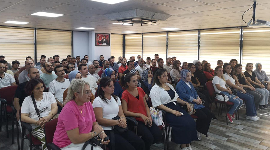PAKKENS MANOMETRE ÇALIŞANLARINDAN ŞUBEMİZE ZİYARET