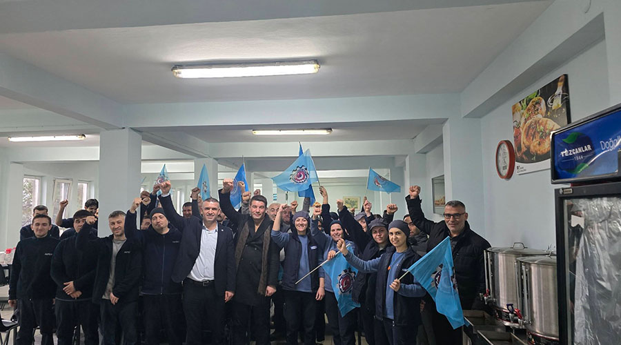 SARTEN AMBALAJ'DA SÖZLEŞME COŞKUSU