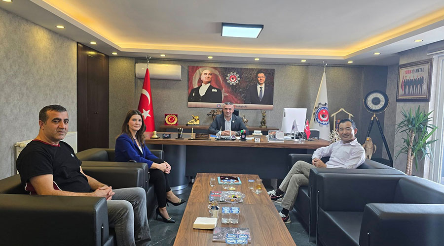 TEKNİK ALÜMİNYUM A.Ş İŞYERİ YÖNETİMİNDEN ŞUBEMİZE ZİYARET