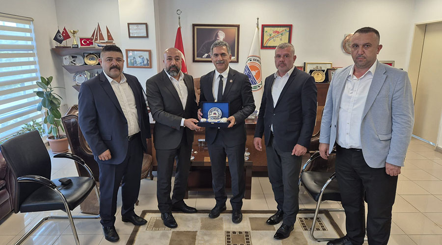 GEMLİK BELEDİYE BAŞKANI DEVİREN'E ZİYARETİ