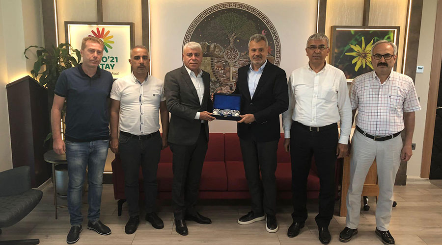 HBB BAŞKANI ÖNTÜRK'E ZİYARET