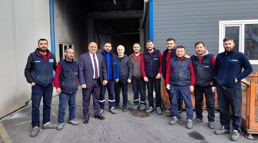 MİTA KALIP İŞYERİNDE YILBAŞI YEMEĞİ