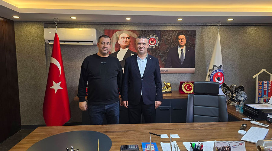 TEKSİF SENDİKASI EDİRNE ŞUBE BAŞKANINDAN ŞUBEMİZE ZİYARET