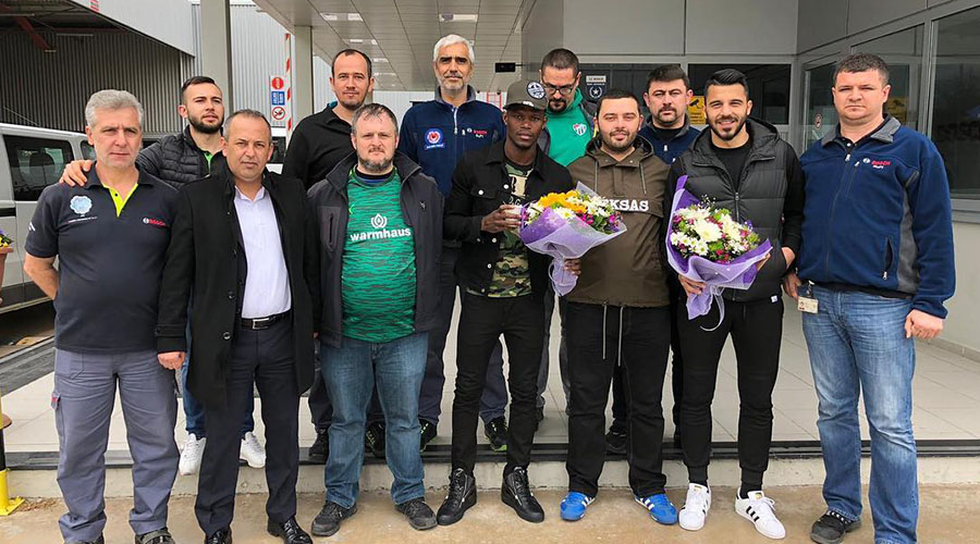 BURSASPOR TIR'I BOSCH İŞYERİMİZDE ÜYELERİMİZLE BULUŞTU.. 