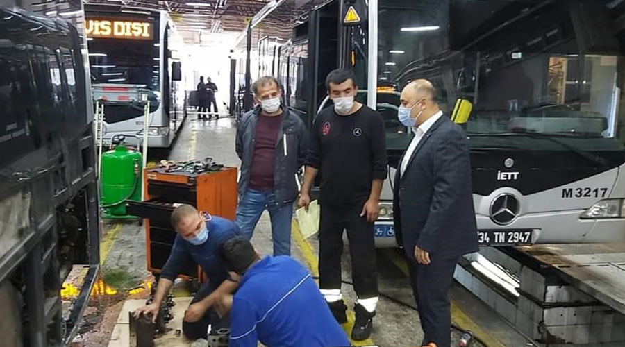 İETT EDİRNE KAPI GARAJ ZİYARETİMİZ