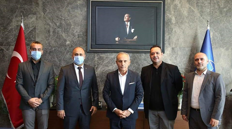 KÜÇÜKÇEKMECE BELEDİYE BAŞKANI ÇEBİ’YE ZİYARET 