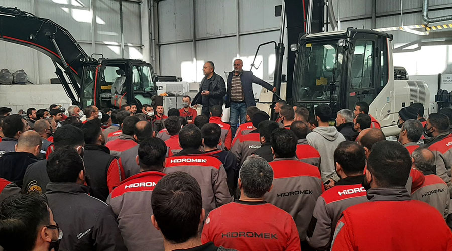 HİDROMEK İŞYERİ İLE ANLAŞMA SAĞLANDI