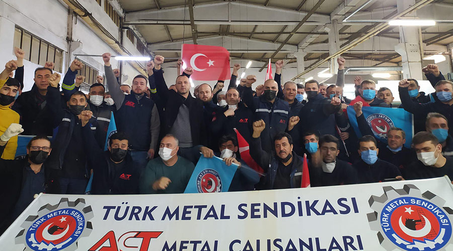 ACT METAL İLE TOPLU İŞ SÖZLEŞMESİ İMZALANDI