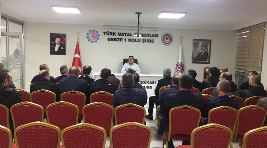 TEMSİLCİLERİMİZLE TOPLANTI YAPTIK