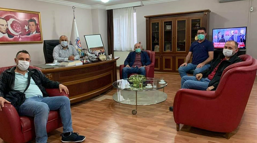 SUPSAN SUBAPLARI ÇALIŞANI ÜYELERİMİZDEN ŞUBEMİZE ZİYARET 
