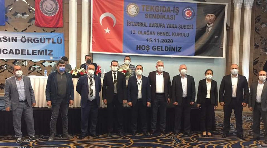 TEKGIDA-İŞ İSTANBUL AVRUPA YAKASI ŞUBESİNİN 13. OLAĞAN KONGRESİ