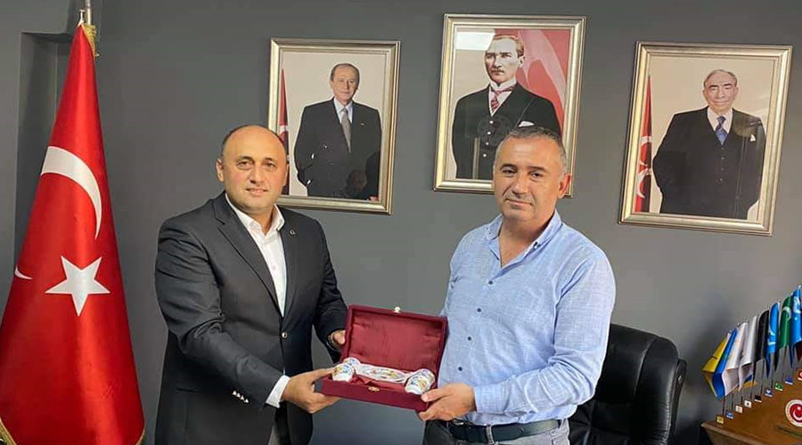 MHP İLÇE BAŞKANLIĞINA ZİYARET
