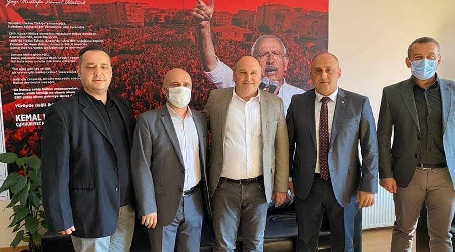 CHP, KÜÇÜKÇEKMECE İLÇE BAŞKANI ÖZCAN’I ZİYARET ETTİK