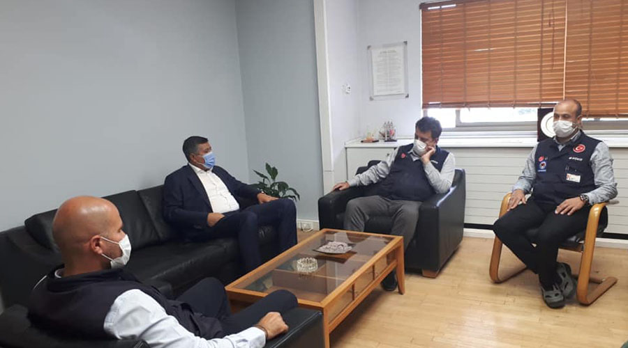 ARÇELİK-LG KLİMA İŞYERİ YÖNETİCİLERİNE VE ÜYELERİMİZE ZİYARET