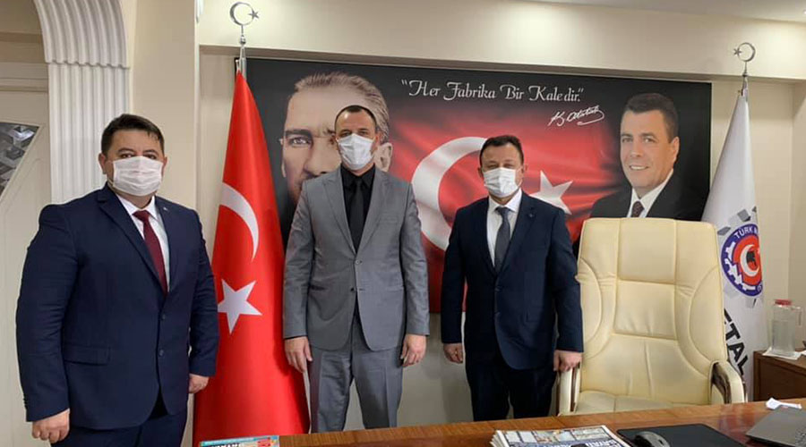 GENEL MADEN-İŞ SENDİKASI GENEL BAŞKANINDAN ŞUBEMİZE ZİYARET