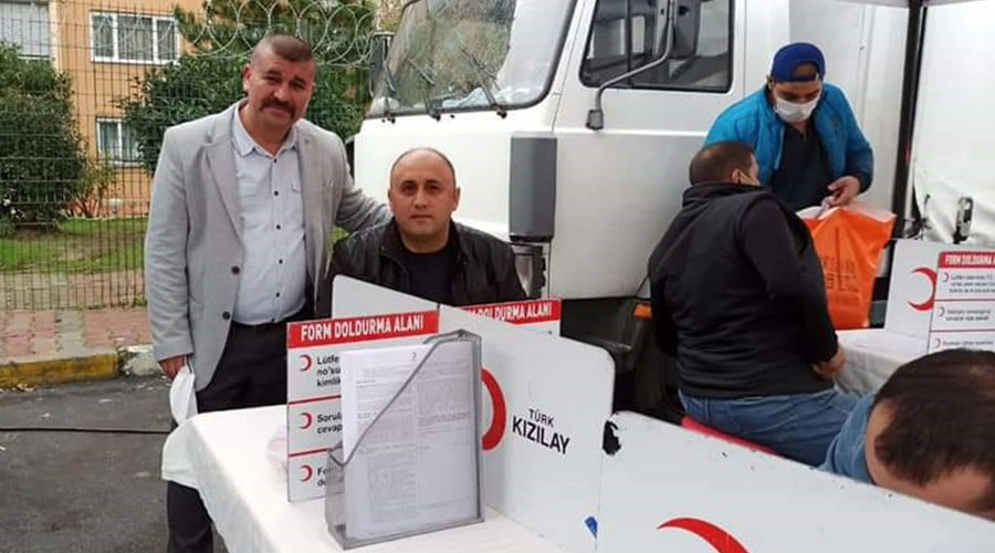 TÜRK KIZILAY'INA KAN BAĞIŞI