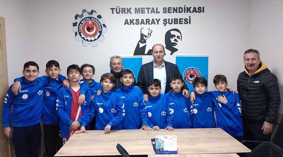 KIRIKKALE BATTAL SARICA FUTBOL OKULUNDAN ŞUBEMİZE ZİYARET