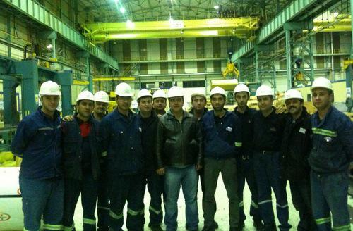 Erdemir Çelik AŞ İşyerindeki Üyelerimiz Ziyaret Edildi