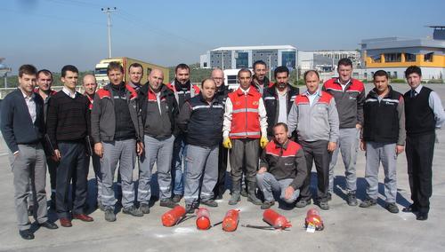 Karsan Çalışanları Yangın Eğitimini Başarıyla Tamamladı
