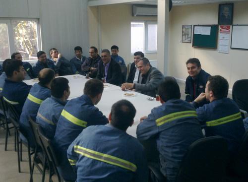 Erdemir’de İşyeri Ziyaretleri Devam Ediyor
