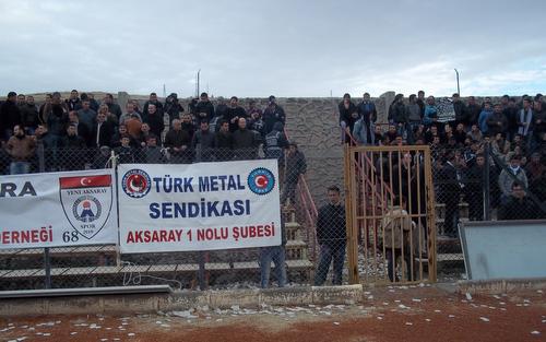 Türk Metal'den Aksarayspor'a Destek