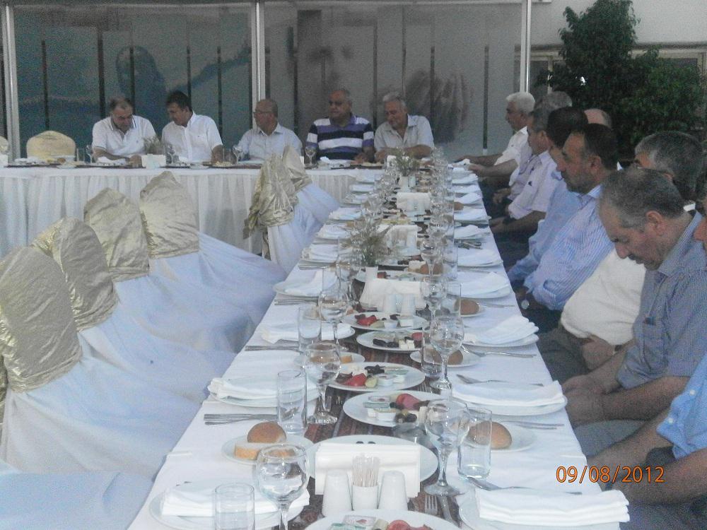 Türk-İş 4.Bölge Temsilciliğinde İftar Yemeği