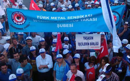 TÜRK METAL'DEN İKEA İŞÇİSİNE DESTEK