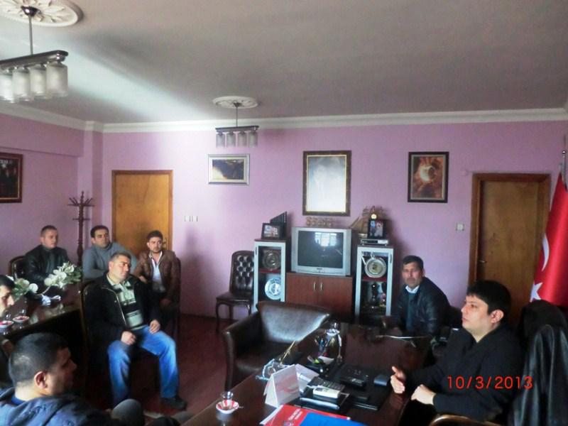 ANKARA EĞİTİMİNE ŞUBE BAŞKANIMIZ UĞURLADI...