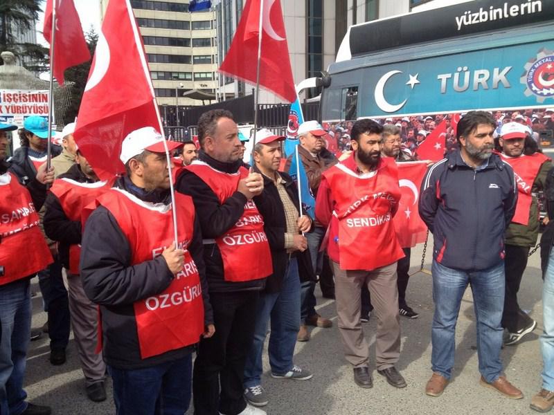 İstanbul 1 Nolu Şubeden Bmc Eylemine Destek