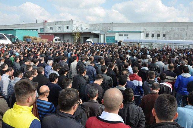 38 bölgede 80 bin kişilik MESS’i protesto