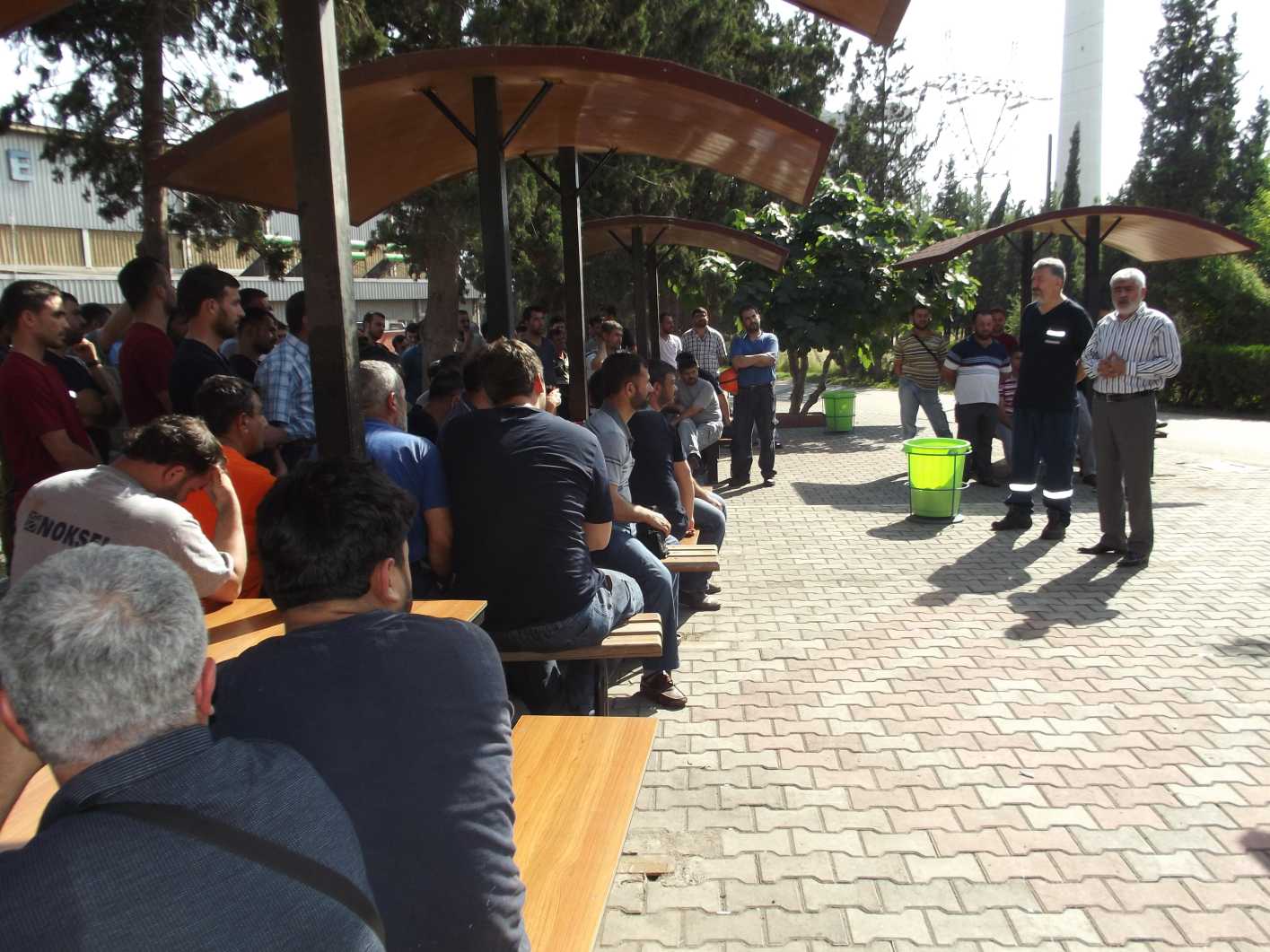 Nokselde Çalışan Üyelerimizi Ziyaret Ettik