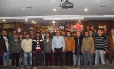 Eğitim Semineri Katılımcılarını Ankara’ya Uğurladık