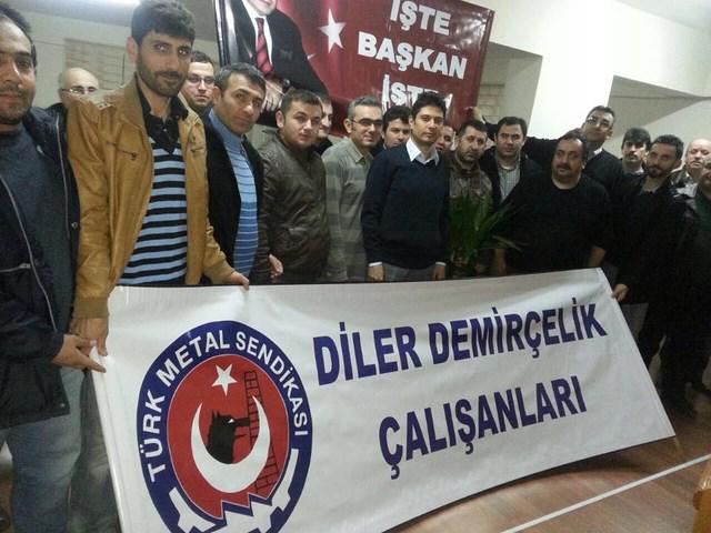 Diler Demir Çelik Çalışanları Şubemizde