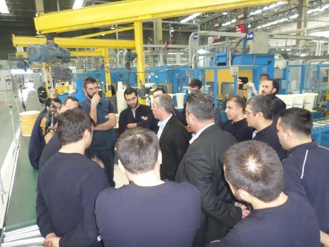 Şube Yöneticilerimiz Leoni Kablo’da