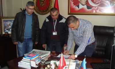 Sendikamız ve Uzay Elektronik Arasında Protokol İmzalandı