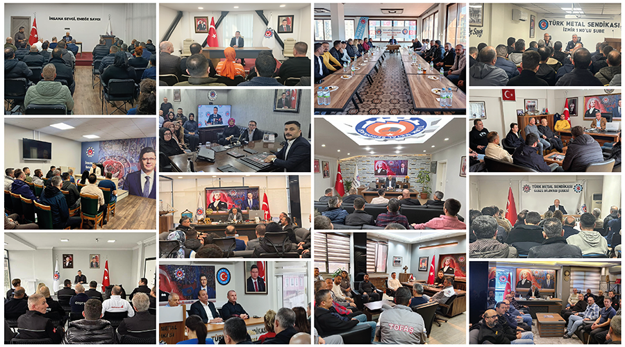 ŞUBELERİMİZDE TEMSİLCİLER MECLİSLERİ TOPLANDI