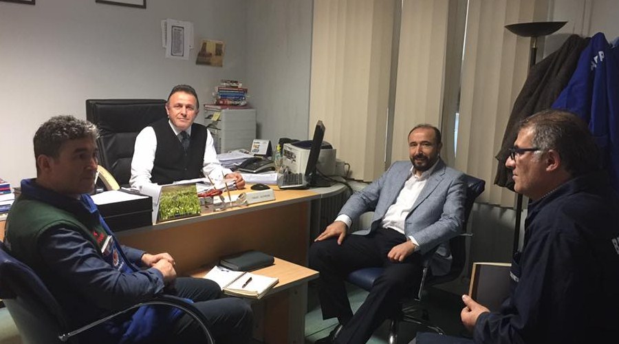 ŞUBE BAŞKANIMIZ ASLAR PRES' DE