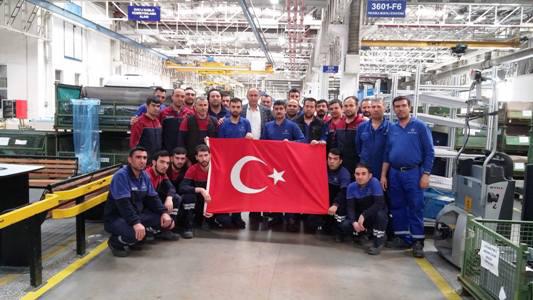 Mercedes-Benz Türk A .Ş.'yi ziyaret