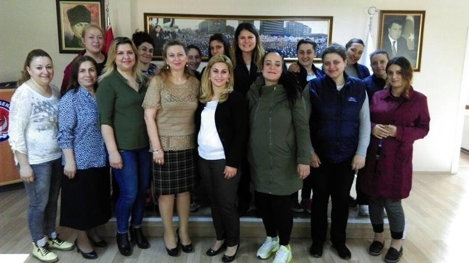 MHP Gölcük Kadın Kolları Başkanı Gülay Ozantürk ve Yönetim Kurulu Ziyaretimize Geldiler