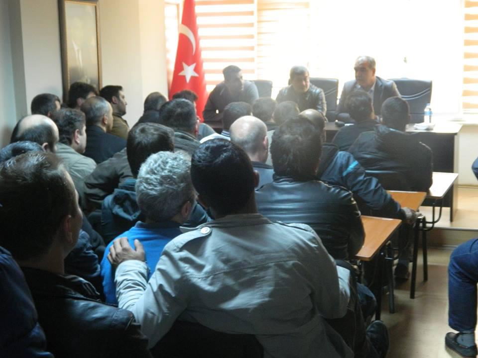 Şube Başkanımız Şeref ÖZCAN Güngör Otomobil İşyerini Ziyaret Etti