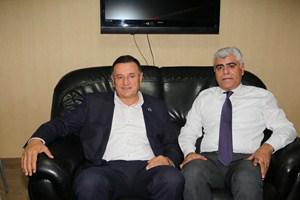Hatay Büyükşehir Belediye Başkanı Şubemizi Ziyaret Etti