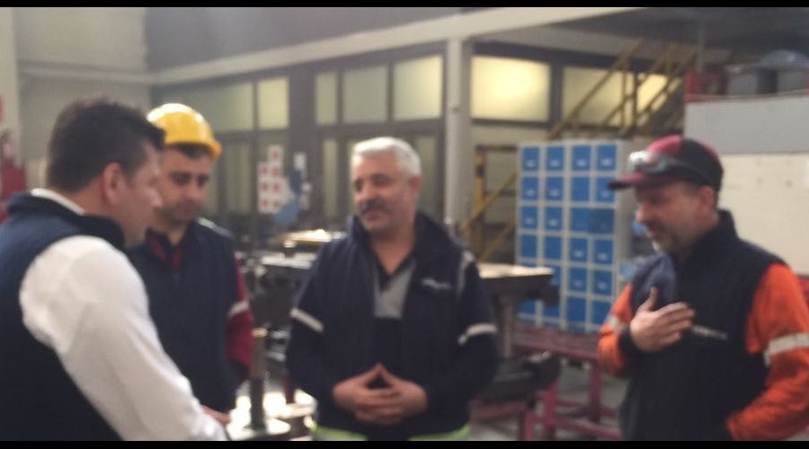 PRESSMECH İŞYERİ ZİYARET EDİLDİ