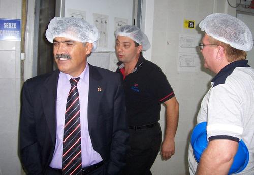 Osman Akkurt, İçdaş'da Yemekhane Denetimine Katıldı