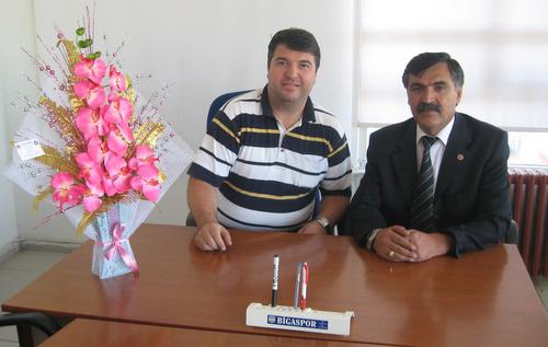Şube Başkanımız Osman Akyurt Bigaspor'u Ziyaret Etti