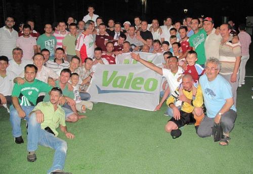 DOSAB Futbol Turnuvası'nda Valeo Otomotiv Şampiyon Oldu